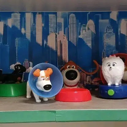 [BUNJANG] The Secret Life of Pets Happy Meal Figure Set (10 Types) / 마이펫의 이중생활 해피밀 피규어 10종 세트