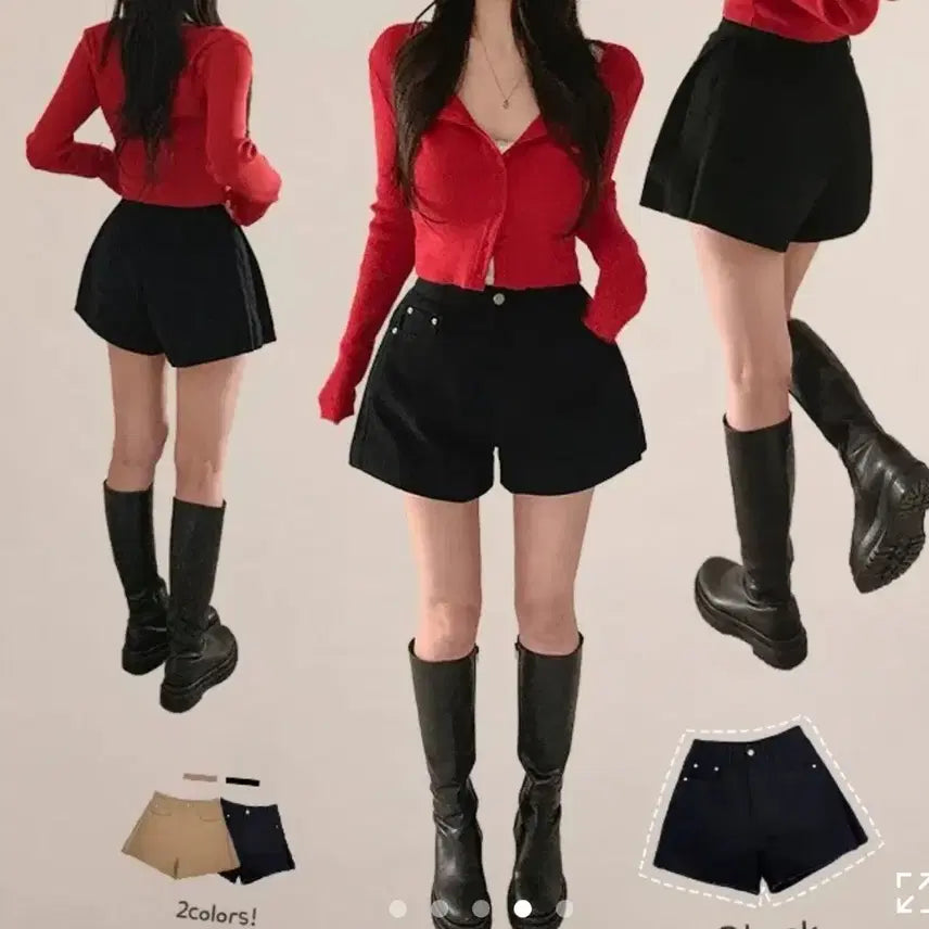 [BUNJANG] CRISCIK Pintuck Shorts Black / 크리시크 핀턱 반바지