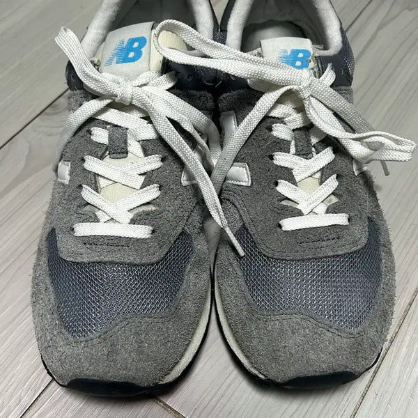 [BUNJANG] New Balance 574 Heritage Grey Sneakers (275) / 뉴발란스 574 헤리티지 그레이 275