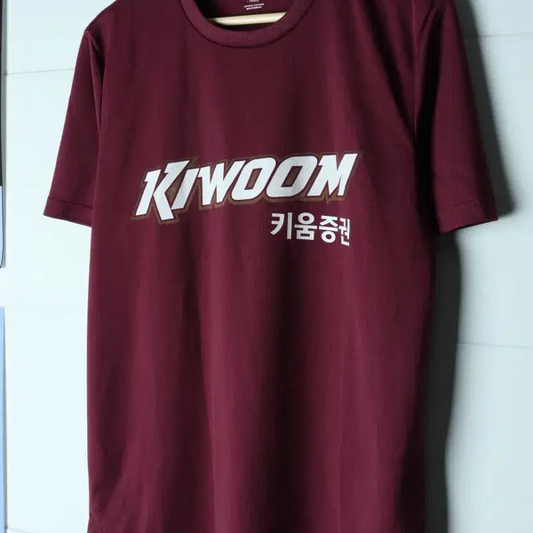 [BUNJANG] Kiwoom Heroes Baseball Player Park Byung-ho "H35773" Performance Short Sleeve T-Shirt / (L) 브랜드빈티지 반팔 티셔츠 키움히어로즈 기능성 박병호-H35773