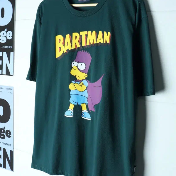 [BUNJANG] Ben Sherman x The Simpsons Bart Simpson Graphic T-Shirt / (L-XL) 벤셔먼 반팔 티셔츠 심슨협업 바트맨 배트맨-H35779