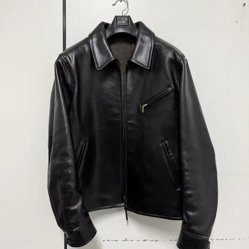 [BUNJANG] Talon Zipper Horsehide Sport Jacket / 말가죽 스포츠 자켓