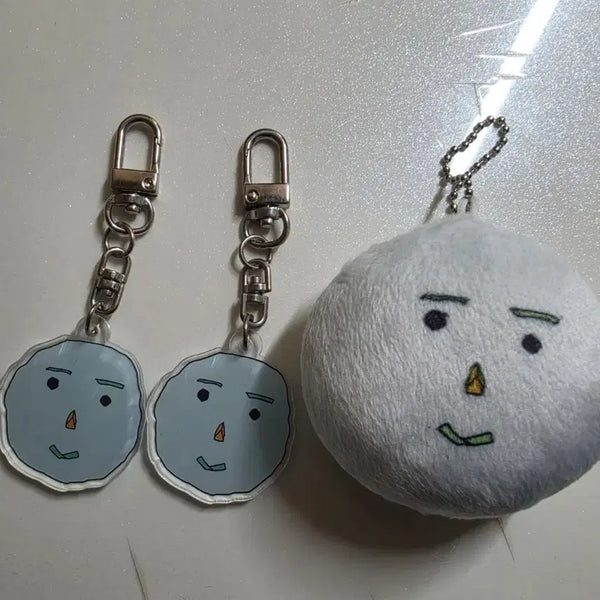 [BUNJANG] YouTuber Schumalko Character Keyring Set (2 Standard, 1 Plush) / 유튜버 슈말코 키링 3개 (일반/폭신)