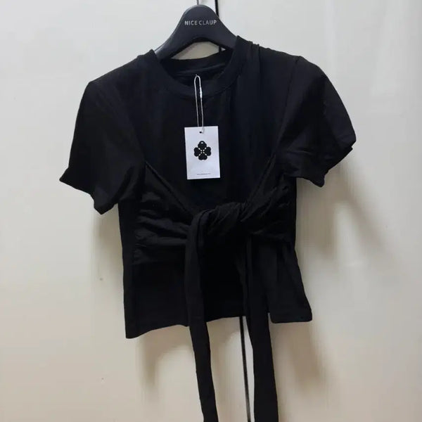 [BUNJANG] In&Yang Harmony Bow T-Shirt / 새상품 인앤양인하모니 bow 티셔츠