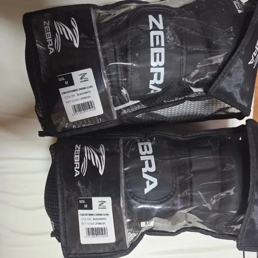 [BUNJANG] Zebra MMA Gloves (Pair) / 지브라 mma 글러브 2개 팝니다