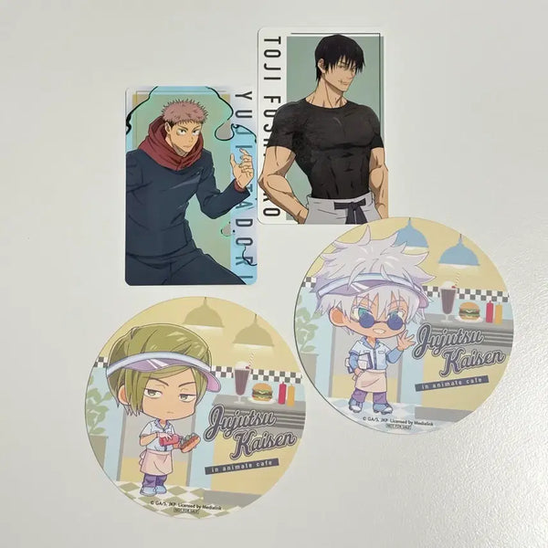 [BUNJANG] Jujutsu Kaisen Collaboration Cafe Special Goods Bundle Set / 주술회전 콜라보 카페 특전 일괄 판매