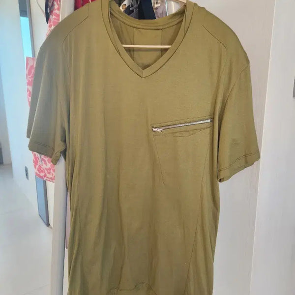 [BUNJANG] TIME Women's T-Shirt Olive Green / 타임)여성티셔츠 100