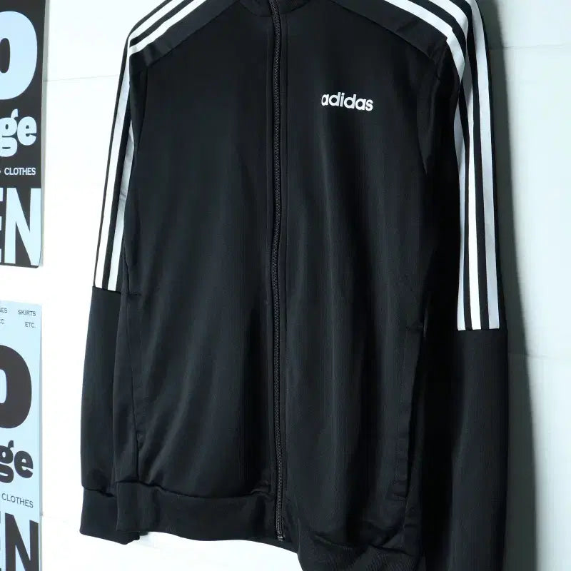 [BUNJANG] Adidas Full Zip Windbreaker Track Top Jersey Jacket - H35705 / (M-L) 아디다스 집업 바람막이 점퍼자켓 트랙탑 져지-H35705