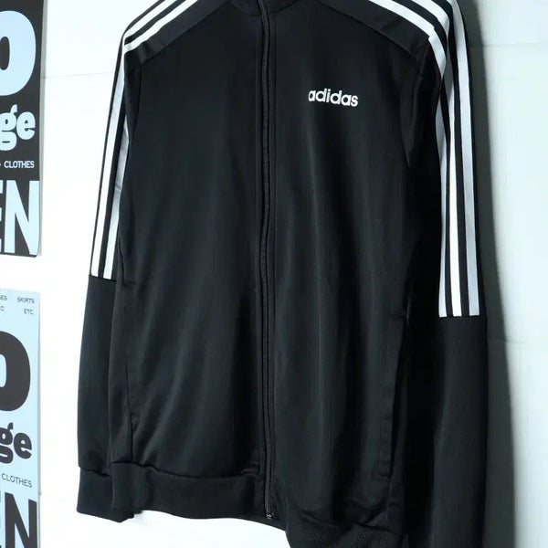 [BUNJANG] Adidas Full Zip Windbreaker Track Top Jersey Jacket - H35705 / (M-L) 아디다스 집업 바람막이 점퍼자켓 트랙탑 져지-H35705