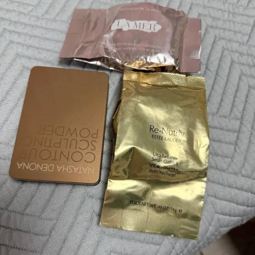 [BUNJANG] La Mer, Estée Lauder, Natasha Denona Foundation Cushion, Serum, and Contour Powder Samples / 라미에르,에스티로더,나타샤데노나