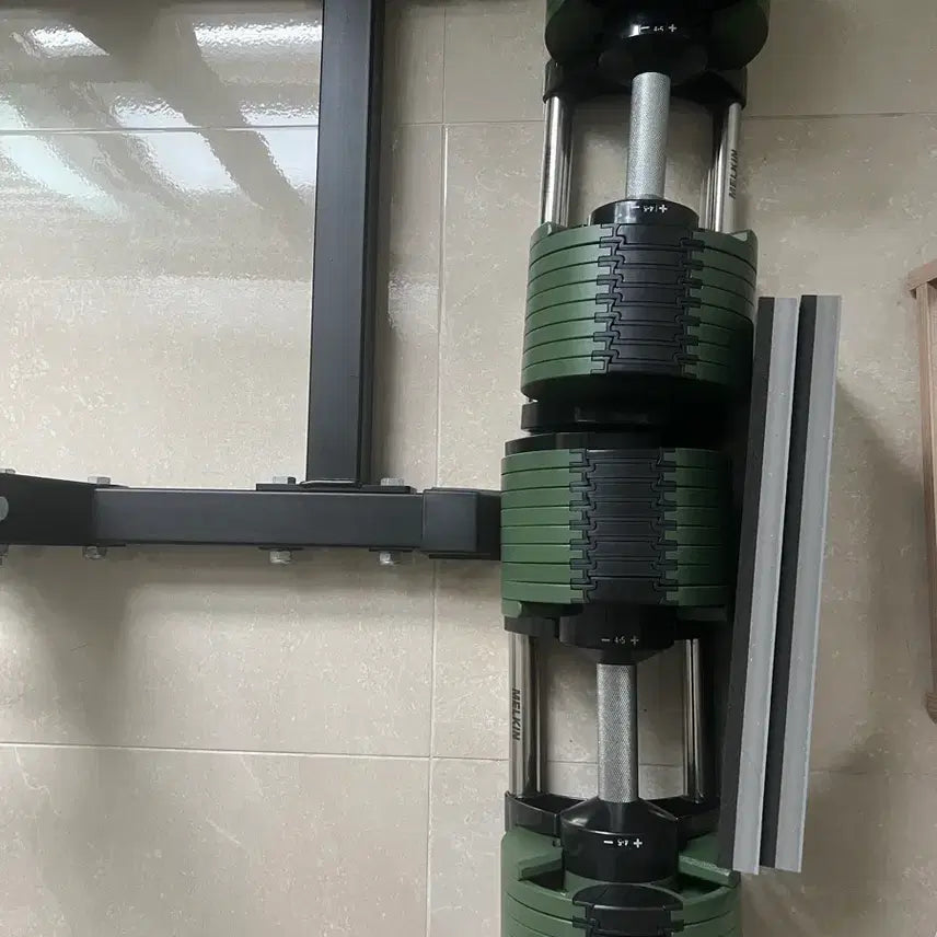 [BUNJANG] Melkin Adjustable Dumbbell 36kg / 멜킨 무게조절덤벨 36kg 2.25kg (3달된 새거입니다)
