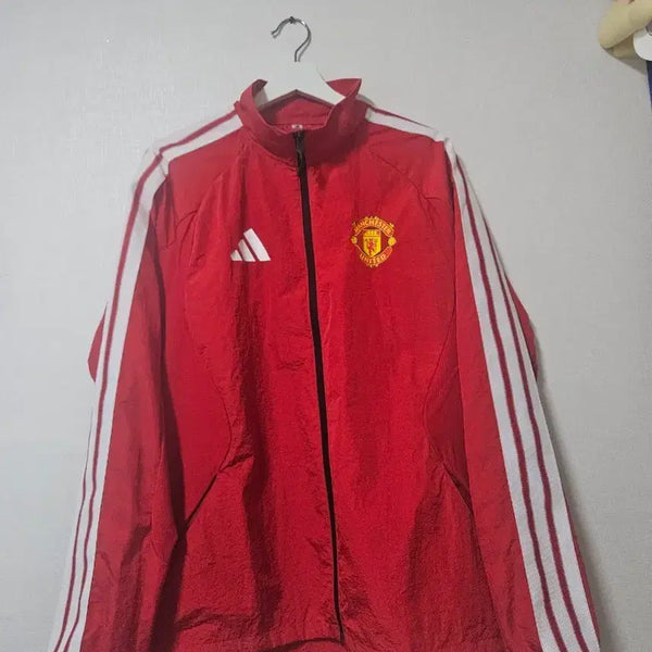 [BUNJANG] Adidas Manchester United Windbreaker L / 아디다스 맨유 바람막이 L