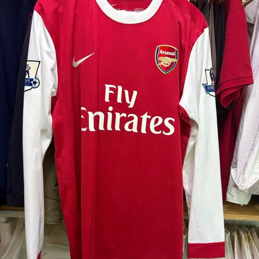 [BUNJANG] Nike Arsenal 10/11 Home Long Sleeve Player Issue L / 나이키 아스날 10/11 홈 긴팔 지급용