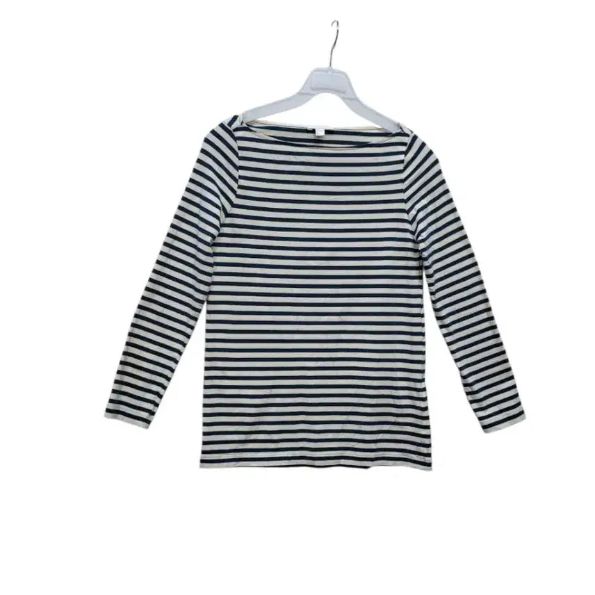 [BUNJANG] Cos Genuine Cotton Spandex Round Neck Top 44 Size / 면스판 탄력 입술라인 넥 라운드