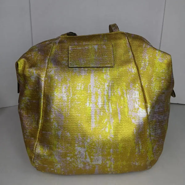 [BUNJANG] H by Ekatrina Gold Hobo Bag Backpack / H by Ekatrina 골드 호보백 백팩