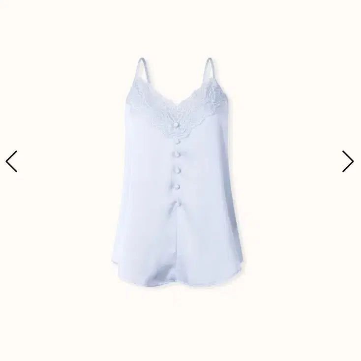 [BUNJANG] Akasi Hwa Pale Satin Lace Top / 아카시화 페일 새틴 레이스탑