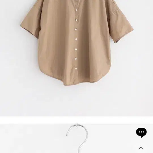 [BUNJANG] Luxwiz Minimal Oversized Beige Shirt / 럭스위즈  미니멀 오버핏 베이지  셔츠
