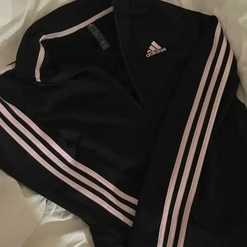 [BUNJANG] Adidas Jersey Black Pink / 아디다스  져지 검정 핑크
