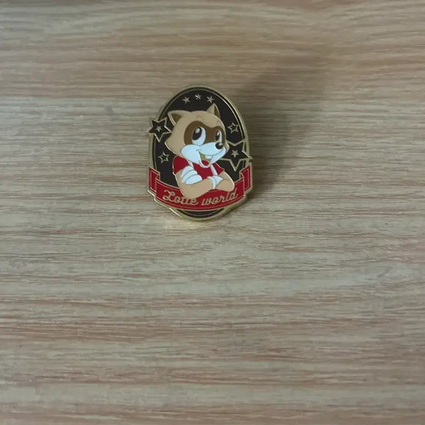 [BUNJANG] Lotte World Character Badge / 롯데월드 뱃지 롯데월드 캐릭터 뱃지