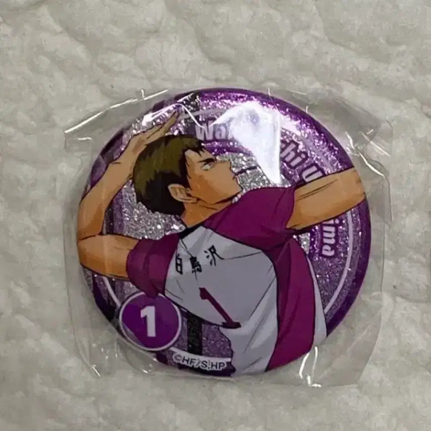 [BUNJANG] Haikyu!! Wakatoshi Ushijima Can Badge / 하이큐 우시지마 와카토시 캔배지