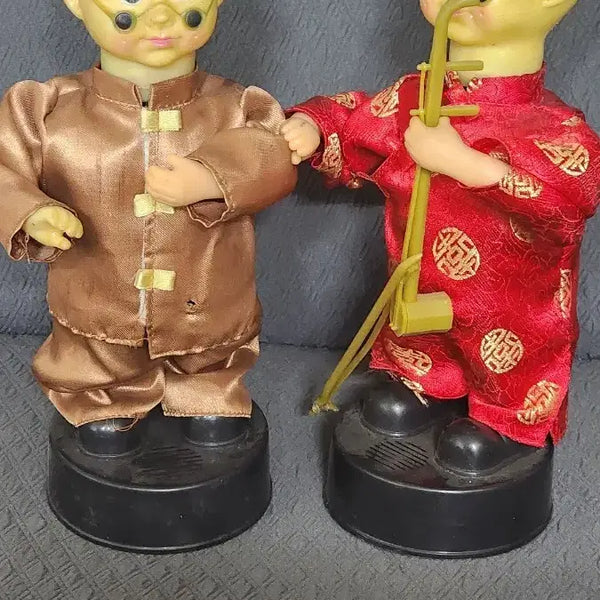 [BUNJANG] Chinese Traditional Costume Dolls Set (2 Pieces) / 중국 전통 복장 인형 2개 세트