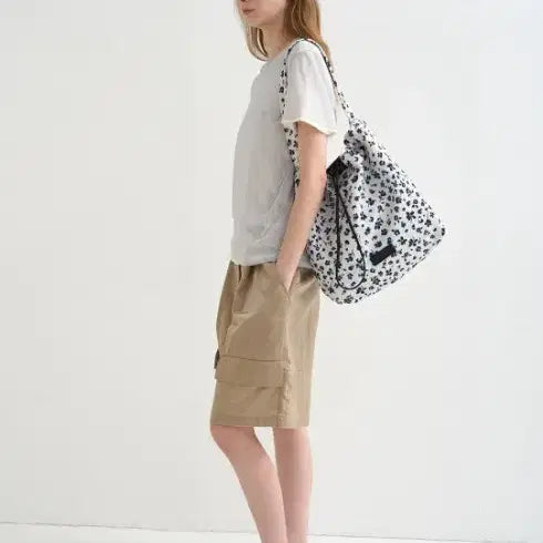 [BUNJANG] System Drawstring Shoulder Bag / (새상품)한섬시스템 드로우스트링셜더백