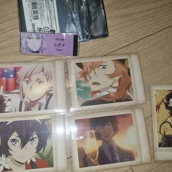 [BUNJANG] Bungo Stray Dogs Card & Acrylic Name Tag Badge Set / 문스독 카드+아크릴 명찰뱃지