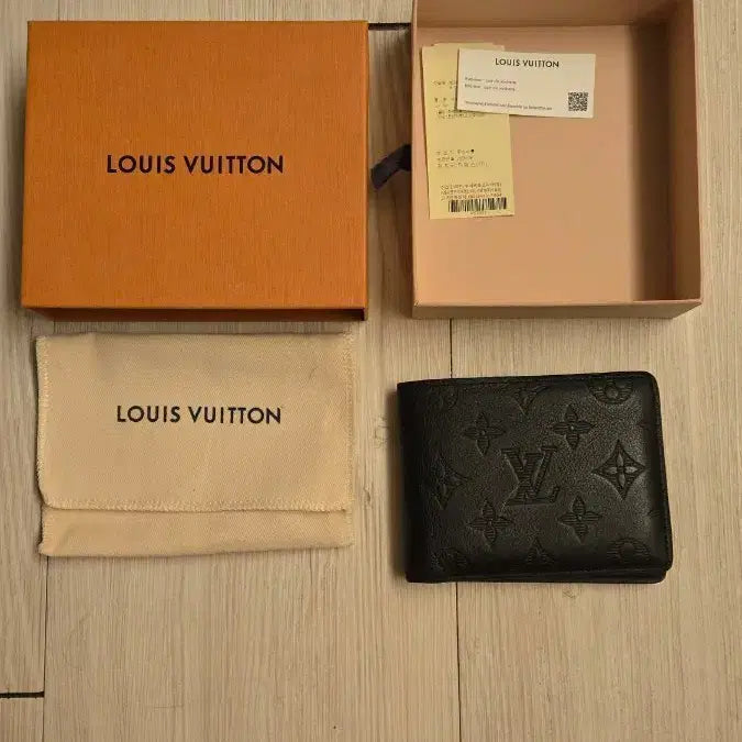 [BUNJANG] Louis Vuitton Monogram Wallet Black / 루이비통 모노그램 지갑 블랙 (급처)