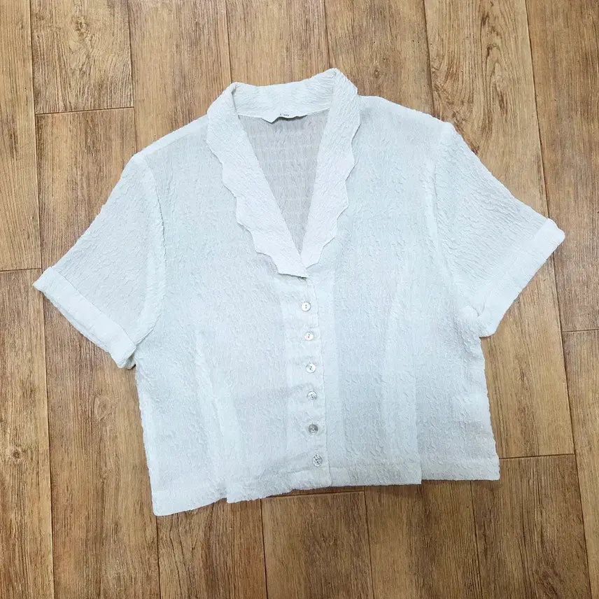 [BUNJANG] L'artrow Wrinkle Blouse / 라트로우(L'artrow) 링클블라우스 55-66 새상품