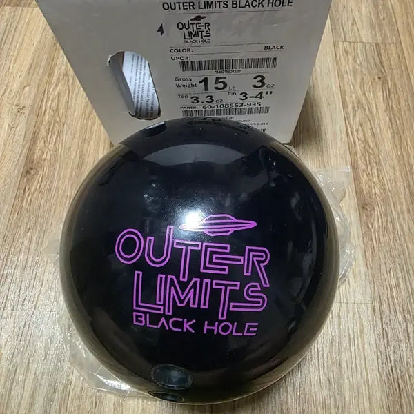 [BUNJANG] Outter Limits Black Hole Bowling Ball 15lb Certified Ball / 아우터 리미츠 블랙홀 볼링공 15파운드 공인구 팝니다