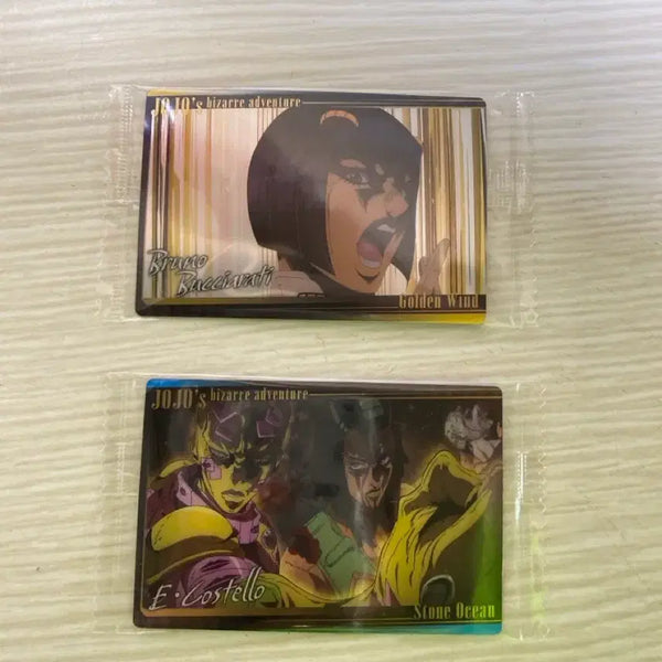 [BUNJANG] JoJo's Bizarre Adventure Wafer Card Bundle (Bucciarati, Hermes) / 죠죠 웨하스 카드 일괄 (부차라티, 에르메스)