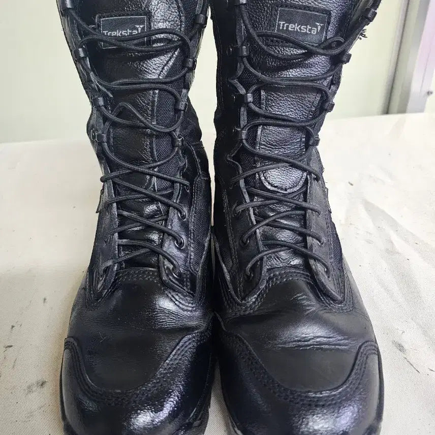 [BUNJANG] Treksta Gore-Tex Professional Hiking Boots 260 Black Walker Boots / 트렉스타 고어텍스 전문가용 등산화 260 워커 부츠 블랙