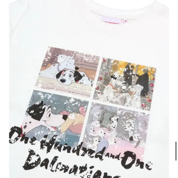 [BUNJANG] AMESS Worldwide Dalmatian Short-Sleeve T-Shirt / 아메스 월드와이드 달마시안 반팔티셔츠