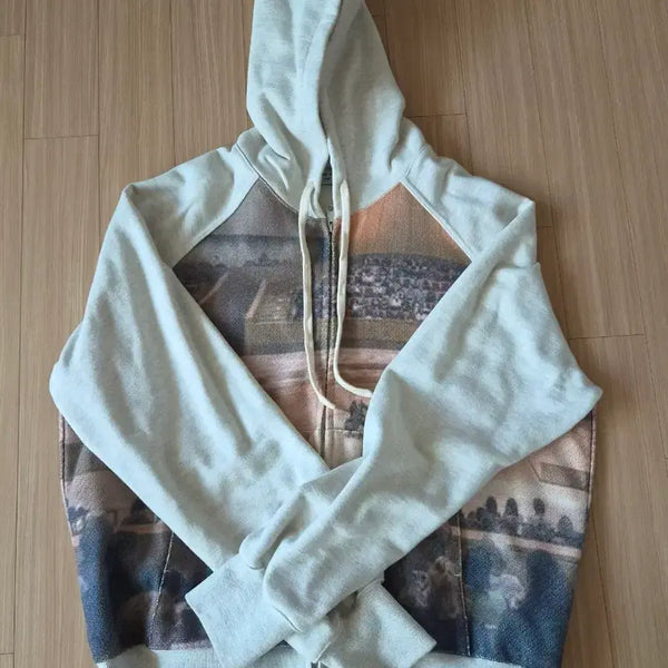 [BUNJANG] After Pray Hoodie Zip-Up (Size L) / 애프터프레이 후드집업