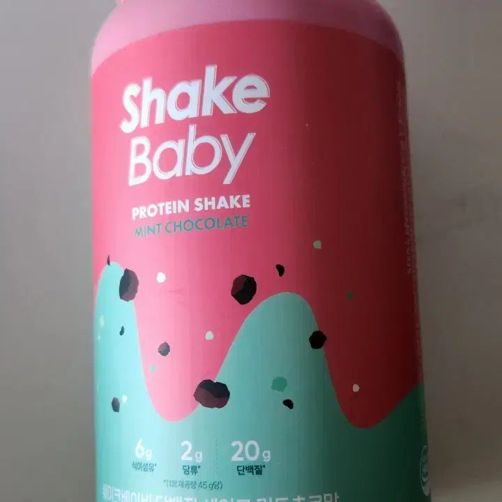 [BUNJANG] Shake Baby Protein Shake Mint Chocolate Flavor 630g / 쉐이크베이비 단백질 쉐이크 민트초코맛 630g