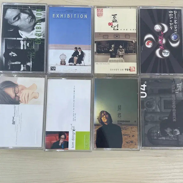 [BUNJANG] Jeon Ram Hoe, Carnival, Kim Dong Ryul Cassette Album Set / 전람회(1,2,졸업),카니발 ,김동률(1,2,3,4) 카세트 앨범