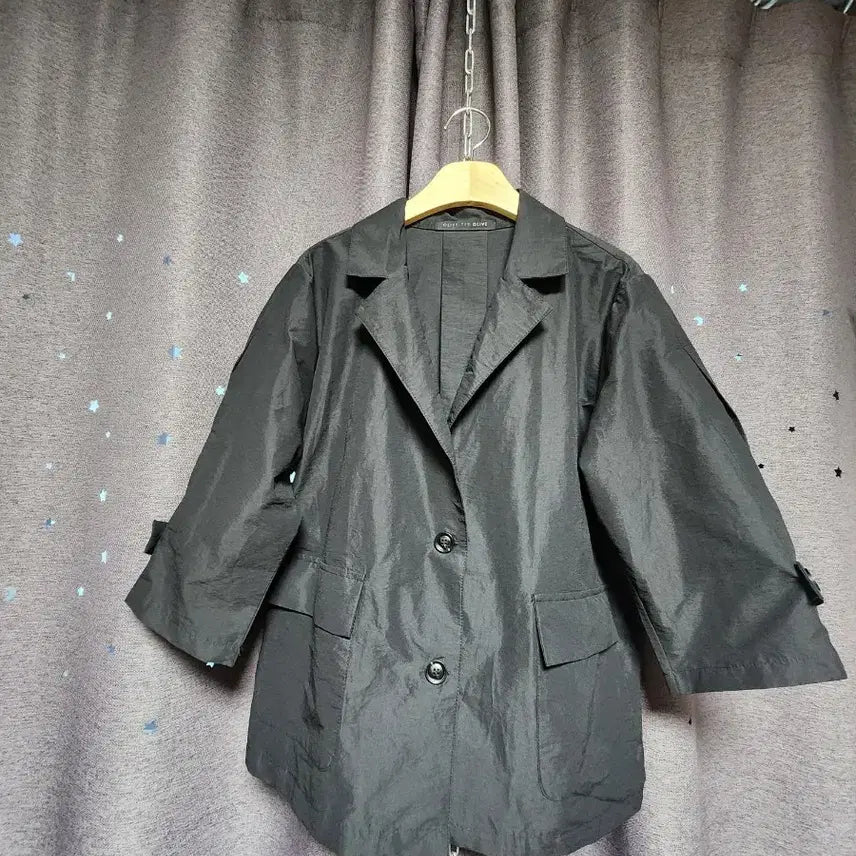 [BUNJANG] Olive des Olive Black Jacket / 미사용//올리브데올리브 블랙 바스락 자켓-66~77