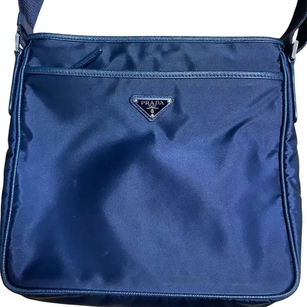 [BUNJANG] Prada 2VH797 Navy Tessuto Nylon Shoulder Bag / 프라다 2VH797 네이비 나일론 숄더백 메신저백