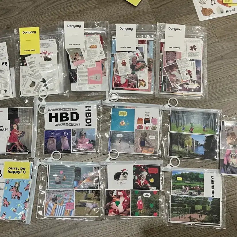 [BUNJANG] Dohyeon Sticker Pack Bundle Set / [다꾸처분] 도혀니 스티커팩 일괄판매