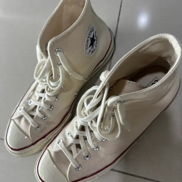 [BUNJANG] Converse Chuck Taylor All Star High Ivory 280 / 컨버스 척태일러 하이 아이보리 280