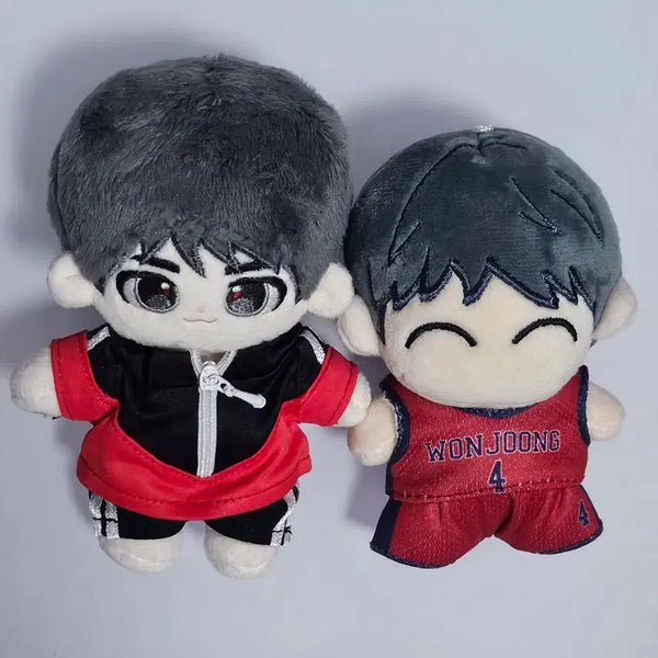[BUNJANG] Garbage Time Won Jung Jeon "Gomzi" 10cm Doll (Includes Outfit) + "Jjakppung" Doll / 가비지타임 갑타 원중 전영중 솜인형 뼈깅 10깅(옷포함) + 작뿡 인형 원가 이하 양도