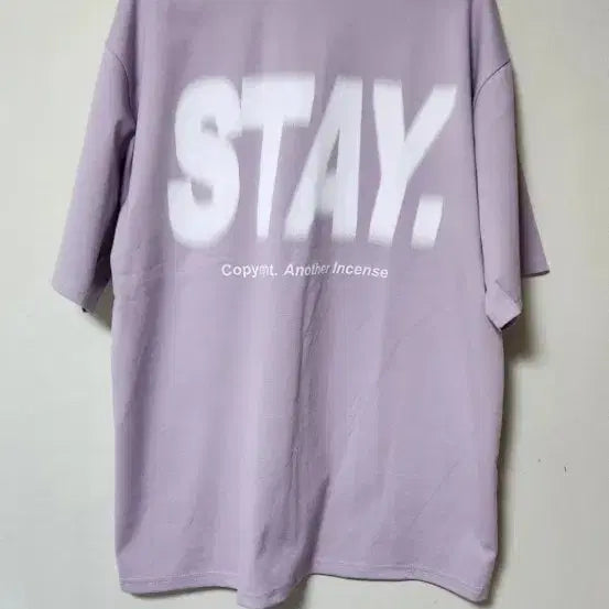 [BUNJANG] Purple STAY Short-Sleeve T-Shirt / 퍼플 STAY 반팔 티셔츠