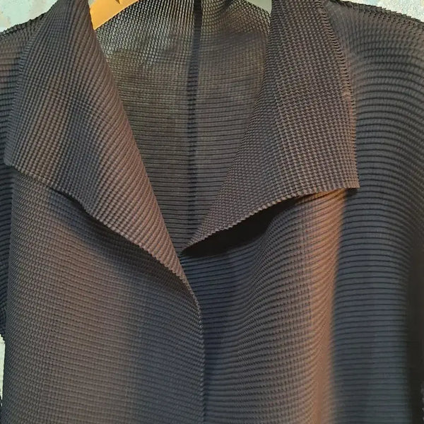 [BUNJANG] Issey Miyake ME Pleats Cardigan - Brown Tone (Size 44-77) / 정품 이세이미야케  me. 플리츠가디건(S급)