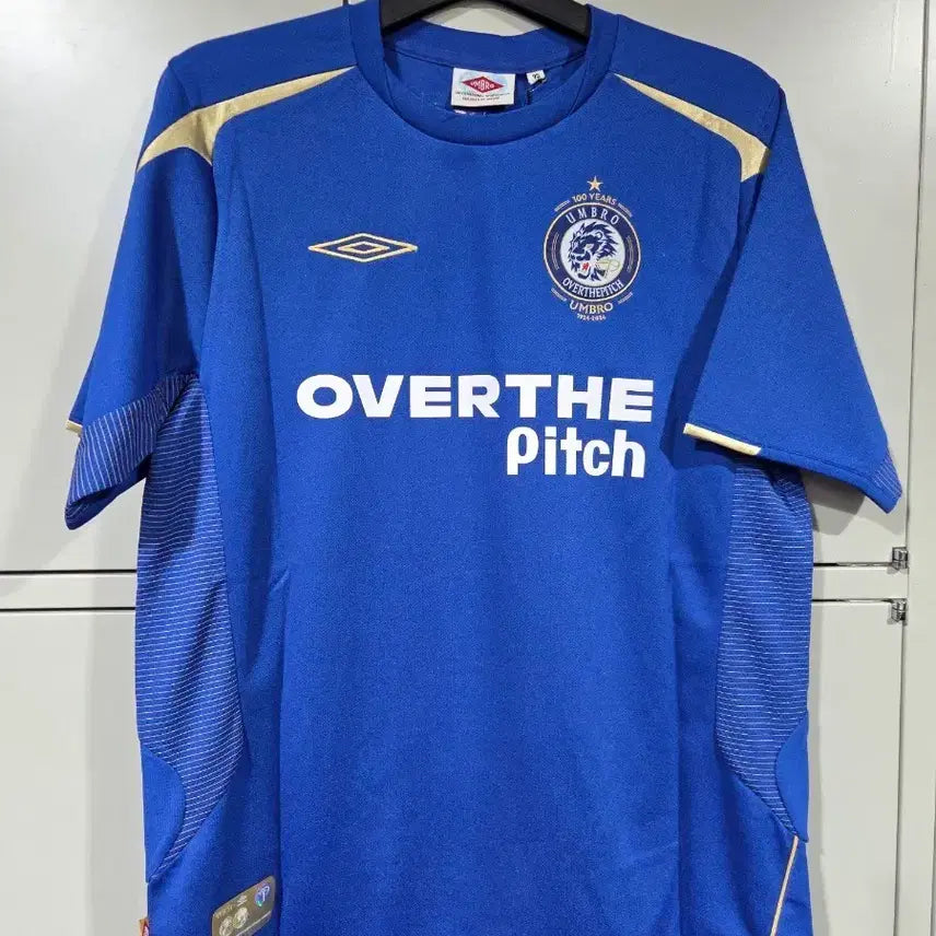 [BUNJANG] Umbro Over The Pitch 100th Anniversary Football Jersey Blue / 엄브로 오버더피치 100주년 기념 축구 유니폼 블루