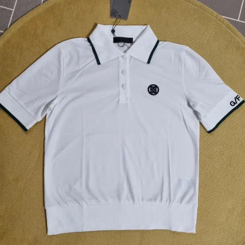 [BUNJANG] G/FORE Women's Short Sleeve T-Shirt White S / 지포어 골프 여성 반팔 티셔츠(S)