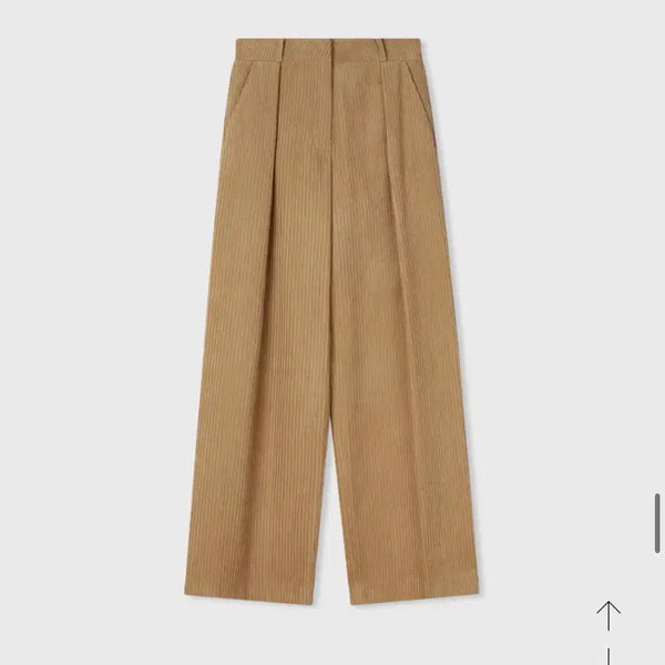 [BUNJANG] GonDren DOS Corduroy Pants Beige Medium New / 공드린 도스 코듀로이 팬츠 베이지 미듐 새상품