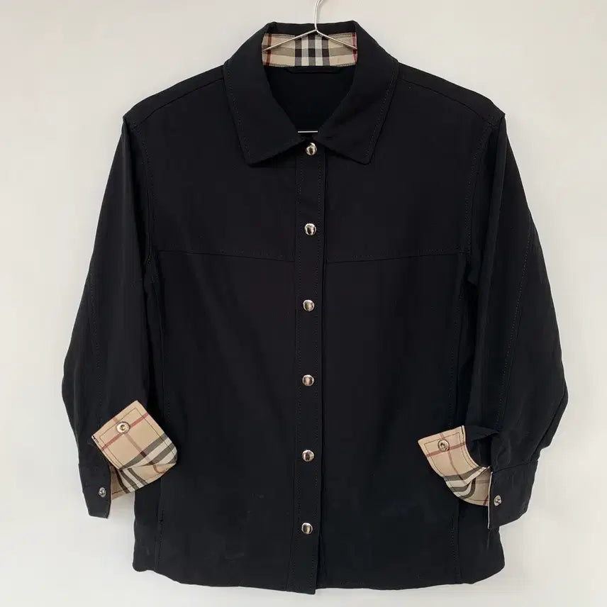 [BUNJANG] Burberry Black Check Jacket / 버버리 블랙 체크 자켓