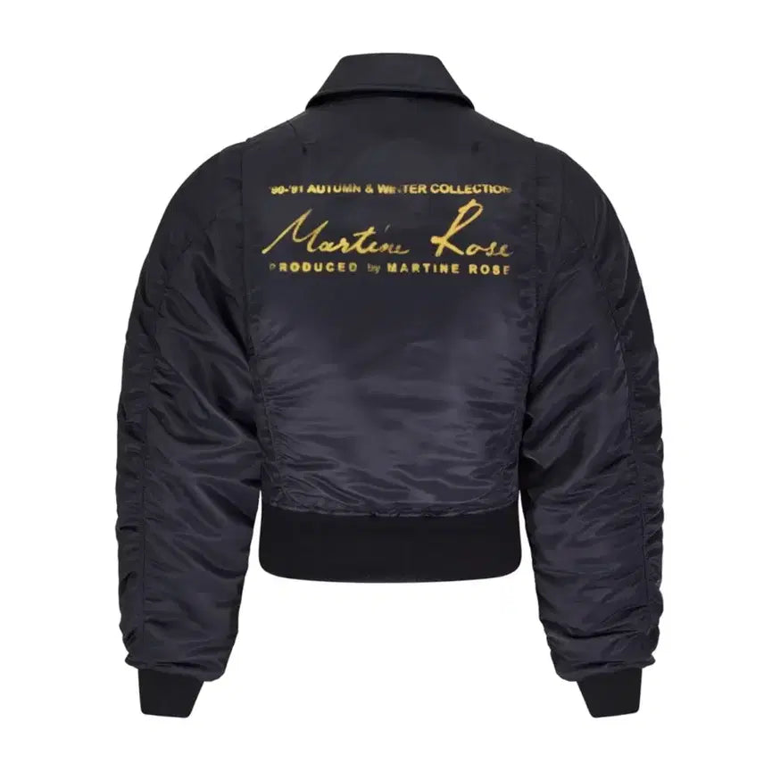 [BUNJANG] Martine Rose Shrunken Bomber Jacket / 마틴로즈 24fw 슈렁큰 봄버