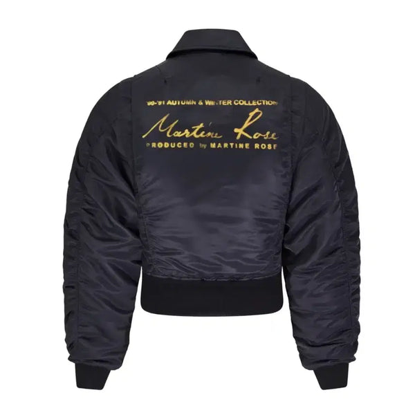 [BUNJANG] Martine Rose Shrunken Bomber Jacket / 마틴로즈 24fw 슈렁큰 봄버