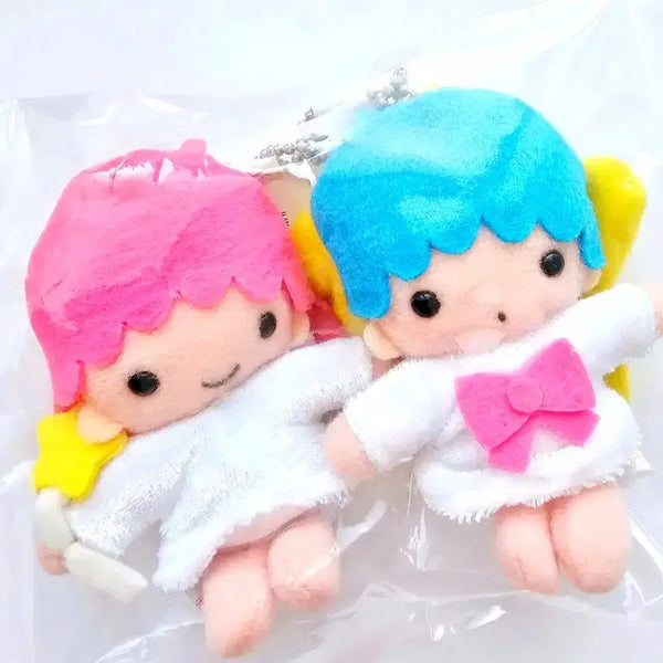 [BUNJANG] Kiki & Lala Little Twin Stars Strap Keychain Set / 키키라라 스트랩, 리틀트윈스타 키링, 키키라라 키링